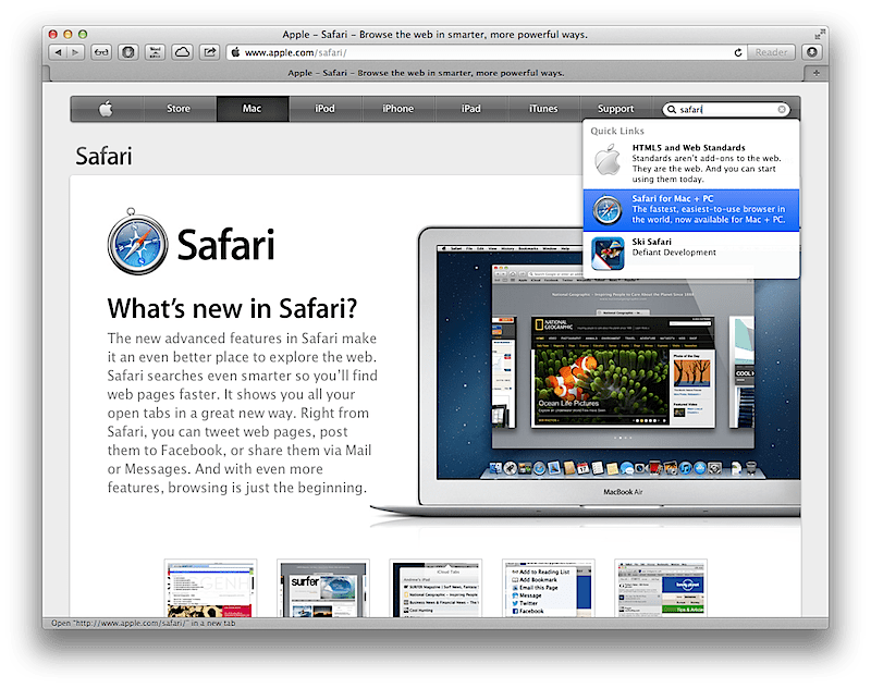 Download safari for mac 10.10.5